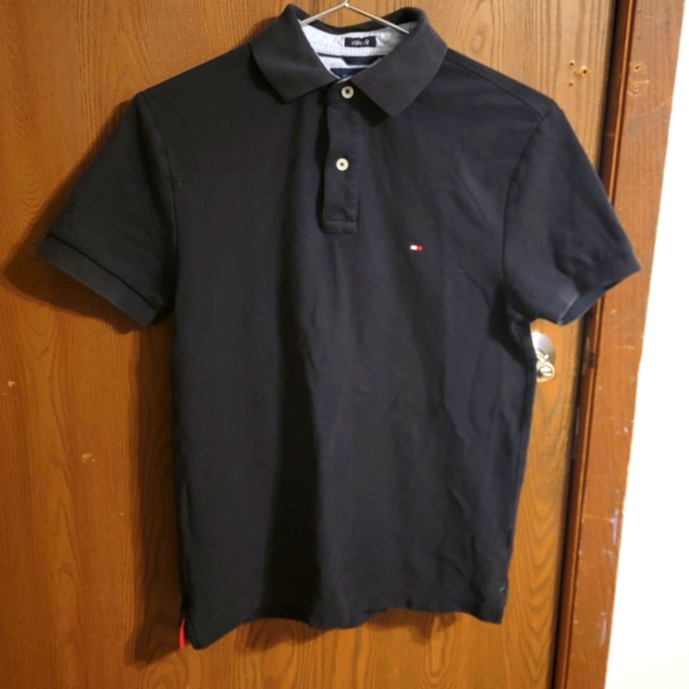 Tommy Hilfiger Polo Button Up Short Sleeve Shirt Size - Small